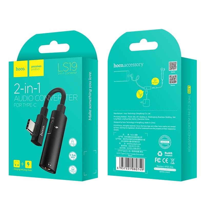 Hoco LS19 2-in-1 Type-C