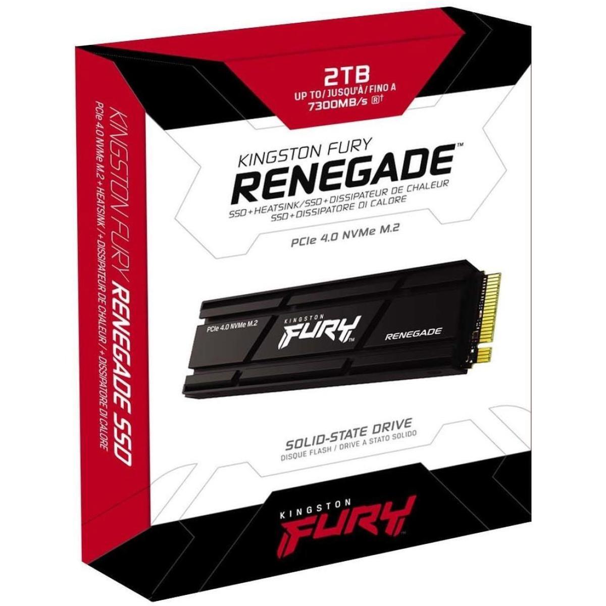 Kingston Fury Renegade / M.2 NVMe 2.0TB / Heatsink 10.5mm
