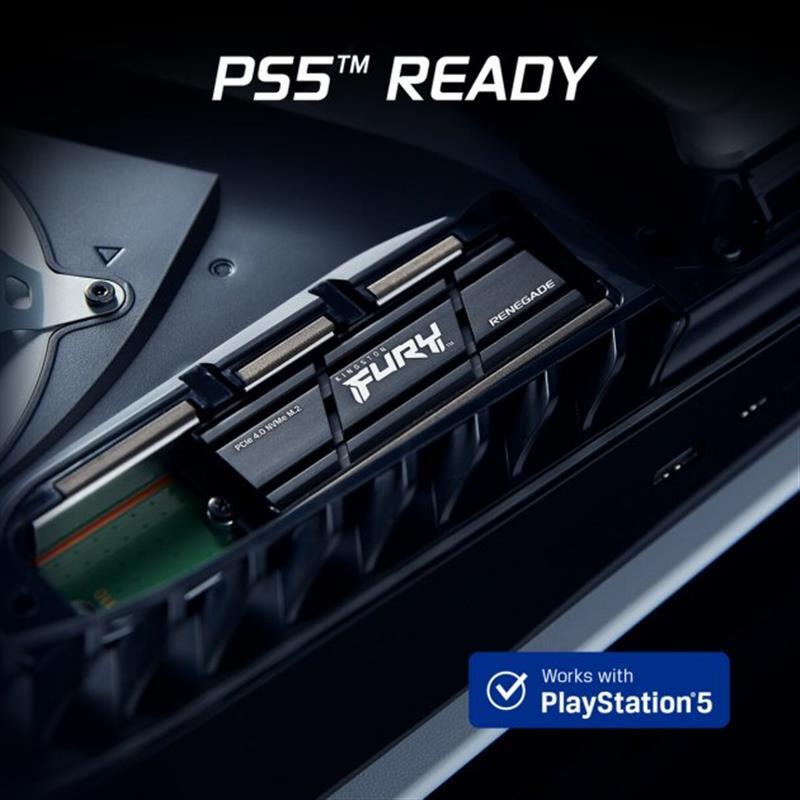 Kingston Fury Renegade / M.2 NVMe 2.0TB / Heatsink 10.5mm