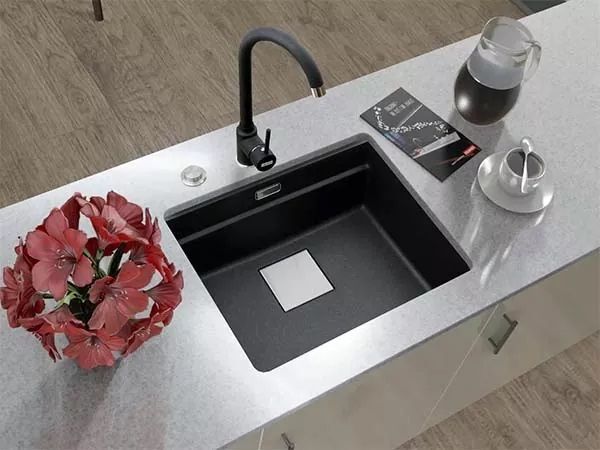 FRANKE KNG 110-52 Matte Black / 125.0630.924