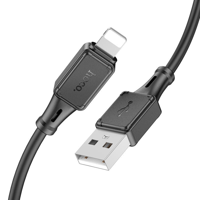 Hoco X101 Assistant USB-A to Lightning / 1m Black