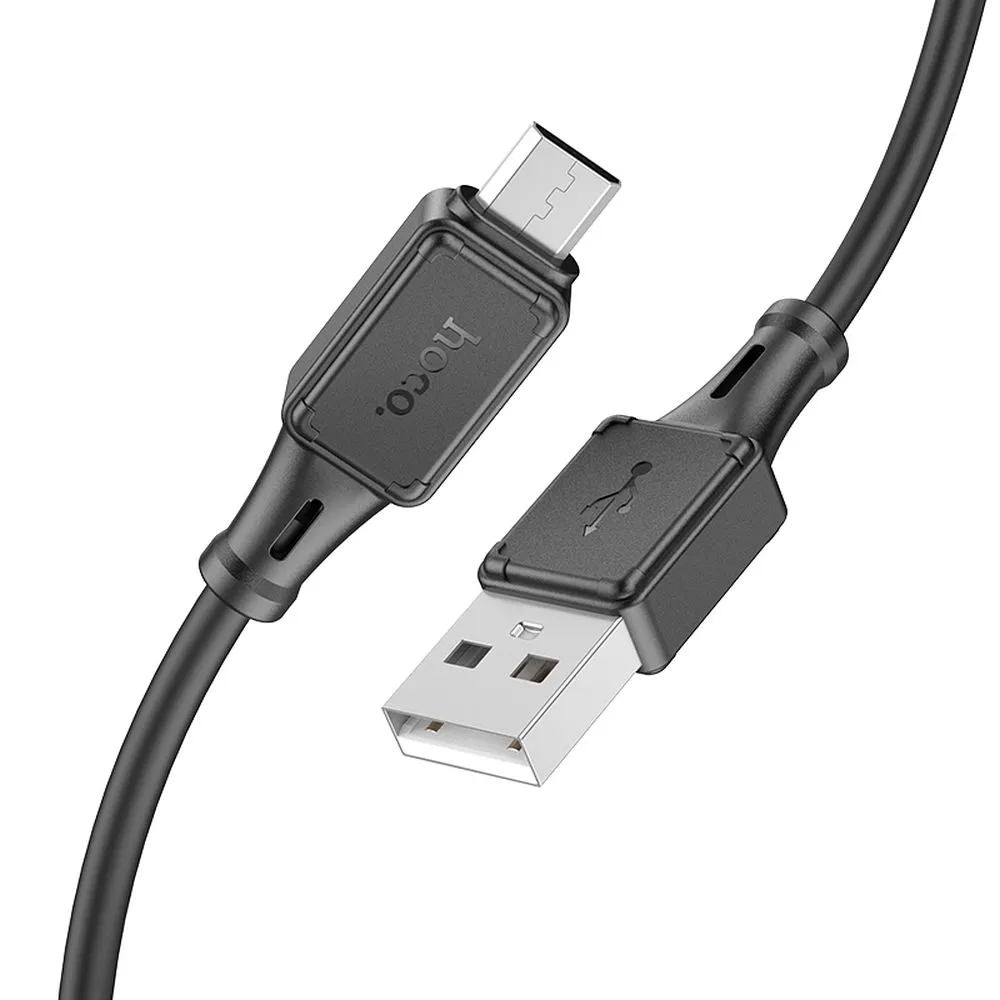 Hoco X101 Assistant USB-A to Micro / 1m Black