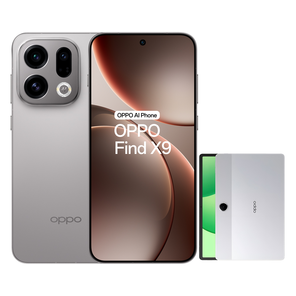 OPPO Find X9 5G / 6.79 AMOLED / Mediatek Dimensity 9500 / 12GB / 512GB / 7025mAh Grey + Gift