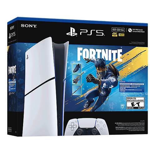SONY PlayStation 5 Slim Digital Edition Bundle / Fortnite Flowering Chaos