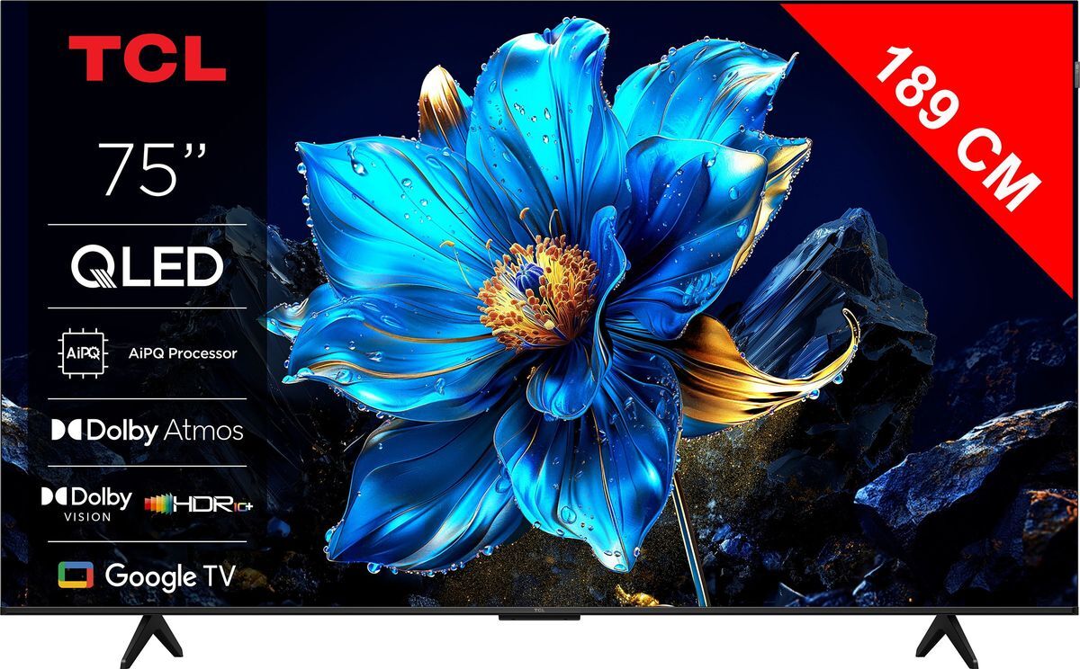 TCL 75T69C / 75 QLED 4K UHD Google TV