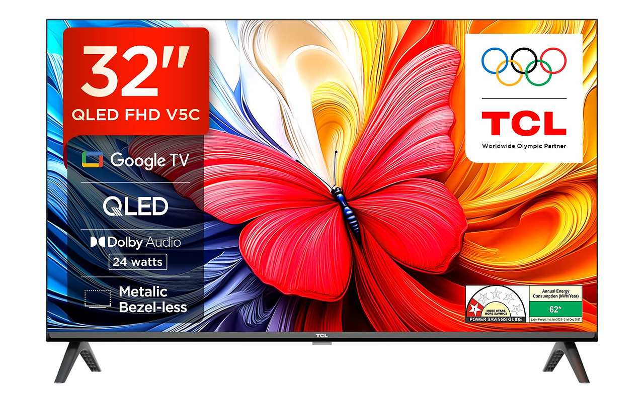 TCL 32V5C / 32 QLED FullHD Google TV