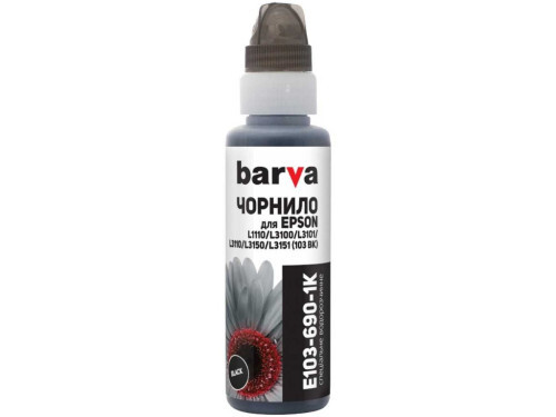 Barva Ink Compatible for Epson 103 / 100ml Black