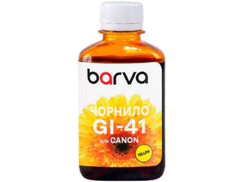 Barva Ink Compatible GI-41 for G series Canon / 180gr Yellow
