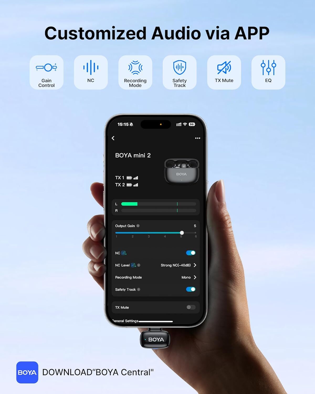 Boya Mini 2-01&nbsp;Ultracompact Black