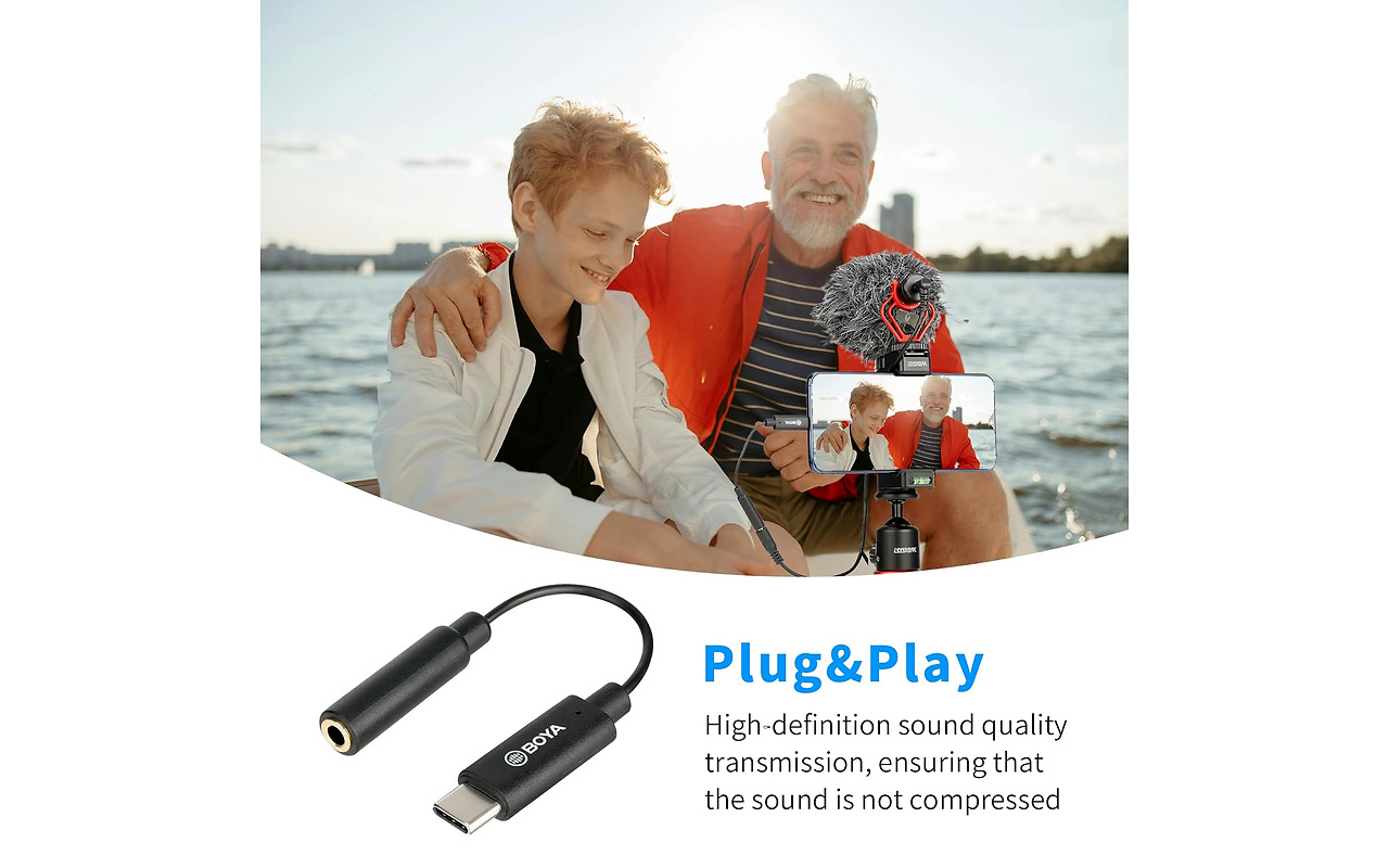 Boya BY-K4 3.5mm to Type-C