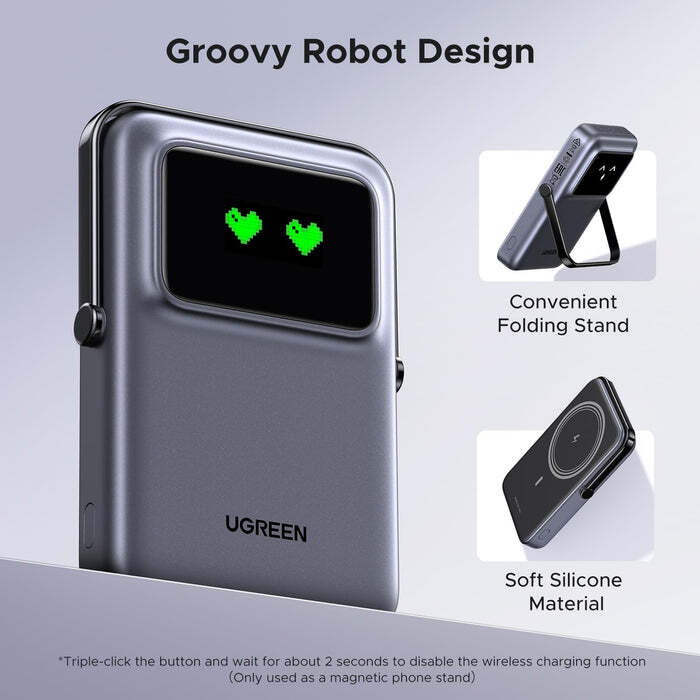 UGREEN Power Bank Uno Series Magnetic 10000mAh