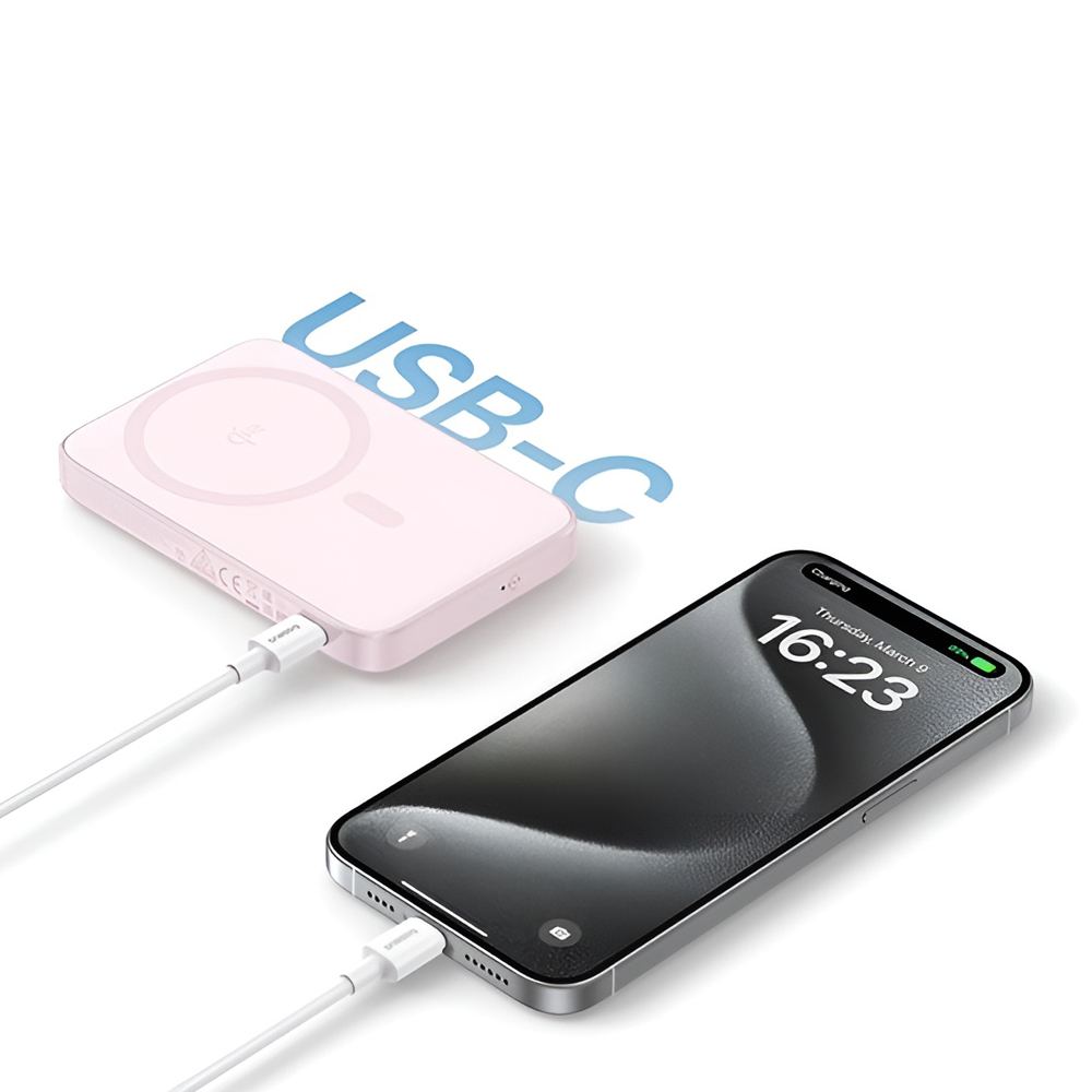 Baseus Power Bank Magsafe PicoGo Qi2 Pink