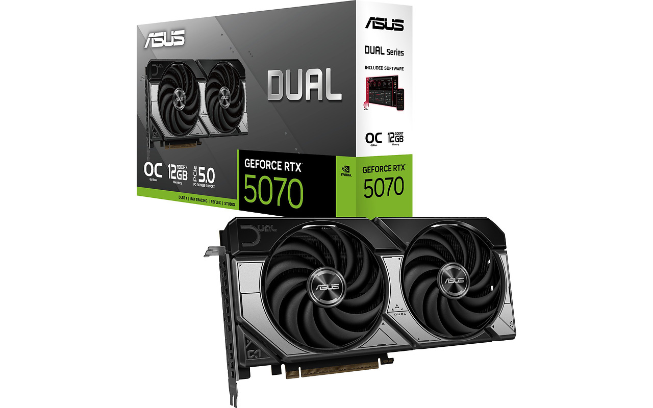 ASUS GeForce RTX5070 12GB / DUAL-RTX5070-O12G