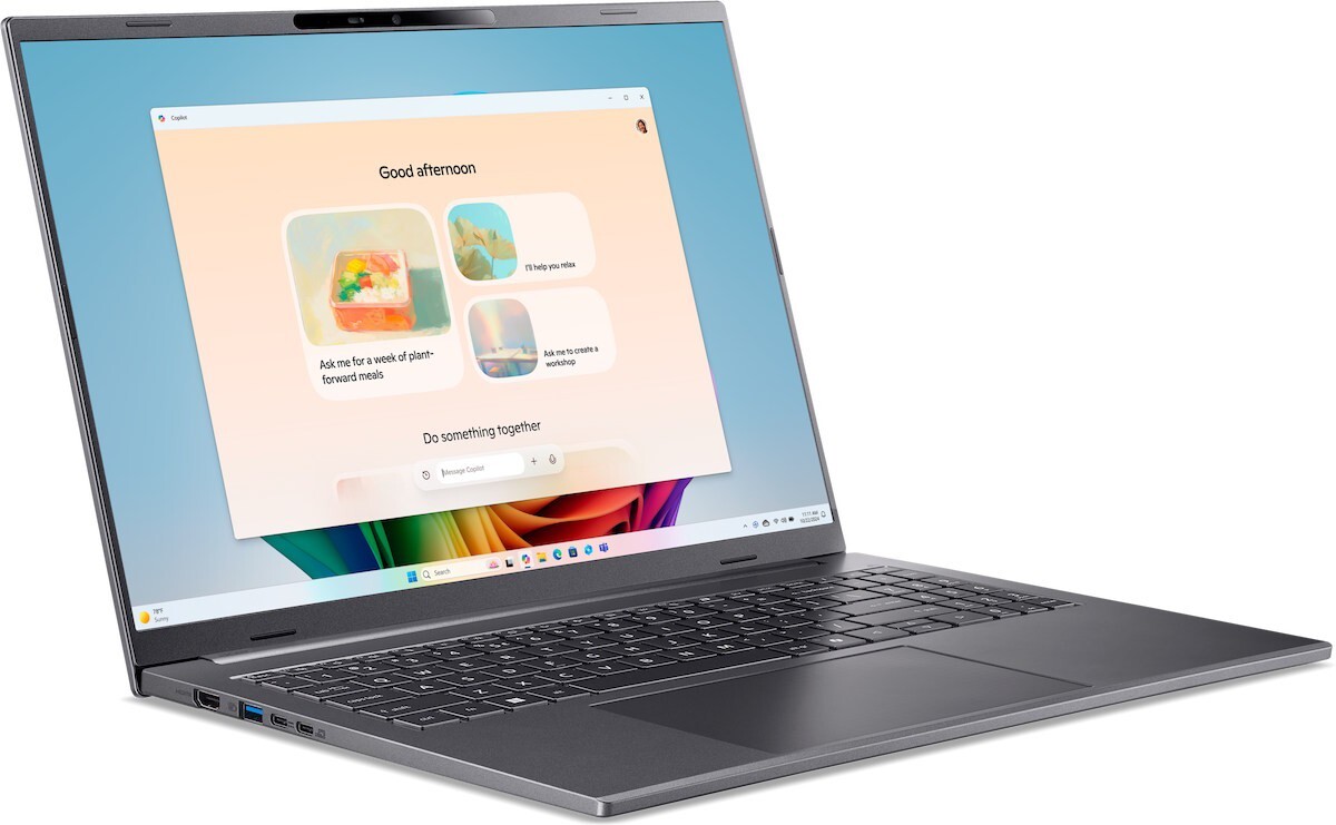 Acer Aspire 16 AI OLED A16-61M / 16 OLED WUXGA / Ryzen AI 5 330 / 16GB LPDDR5 / 1TB SSD