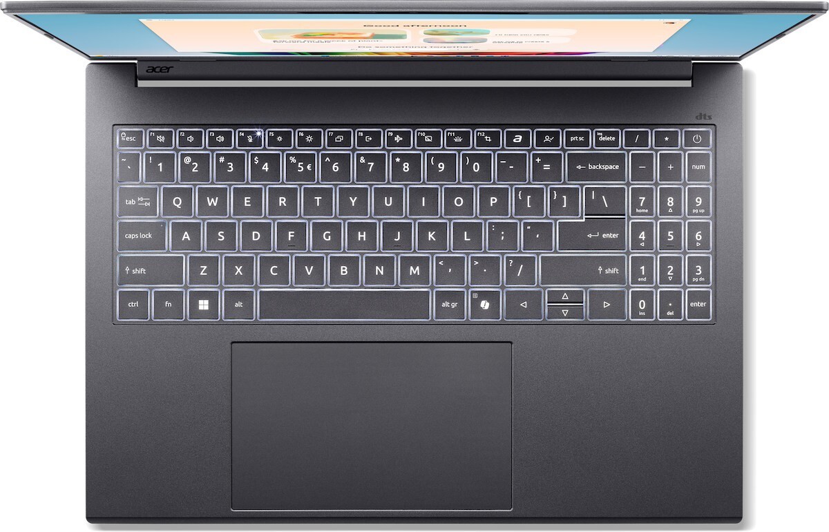 Acer Aspire 16 AI OLED A16-61M / 16 OLED WUXGA / Ryzen AI 5 330 / 16GB LPDDR5 / 1TB SSD