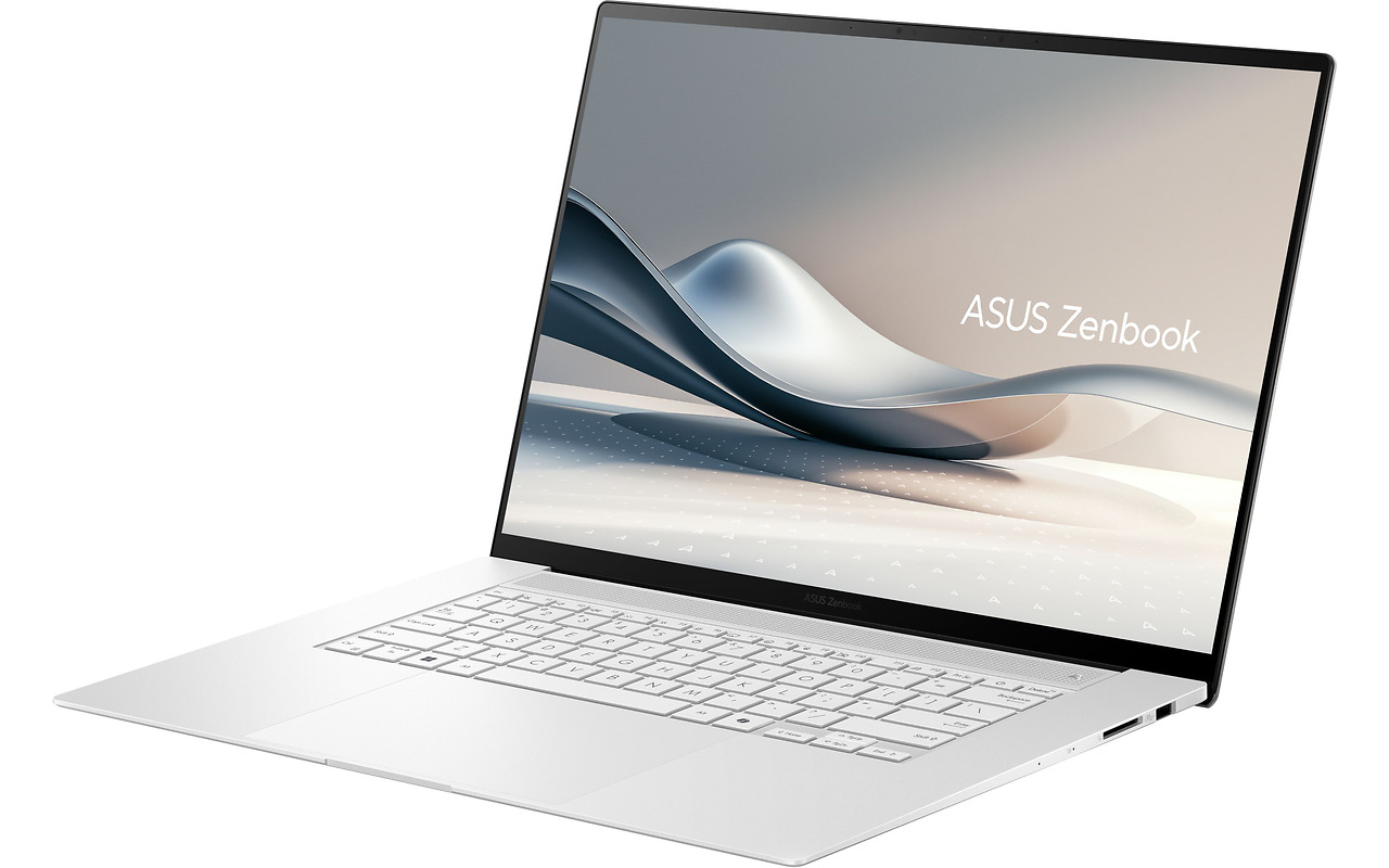 ASUS Zenbook S 16 OLED UM5606WA / 16 OLED 3K 120Hz / Ryzen AI 9 365 / 24Gb LPDDR5X / 1Tb SSD / Radeon 880M / Windows 11 Home White