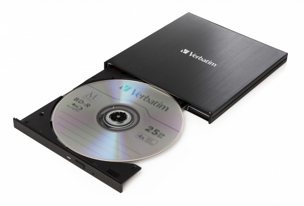 Verbatim External Slimline Blu-Ray Writer