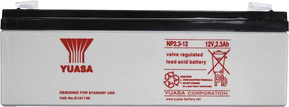 Yuasa NP2.3-12 12V 2.3AH
