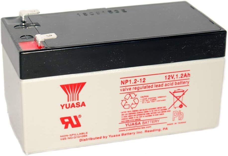 Yuasa NP1.2-12 12V/ 1.2AH