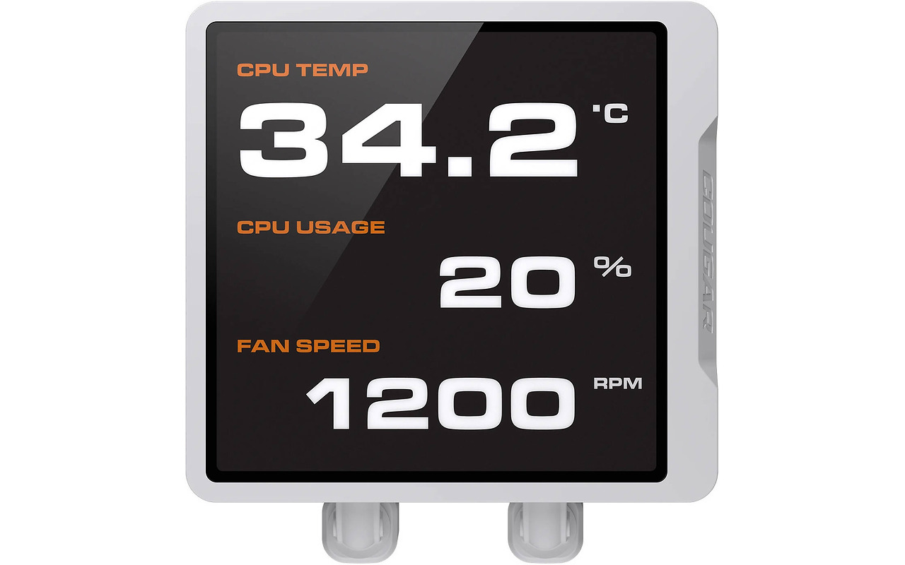 Cougar Poseidon Vistek ARGB 360 White