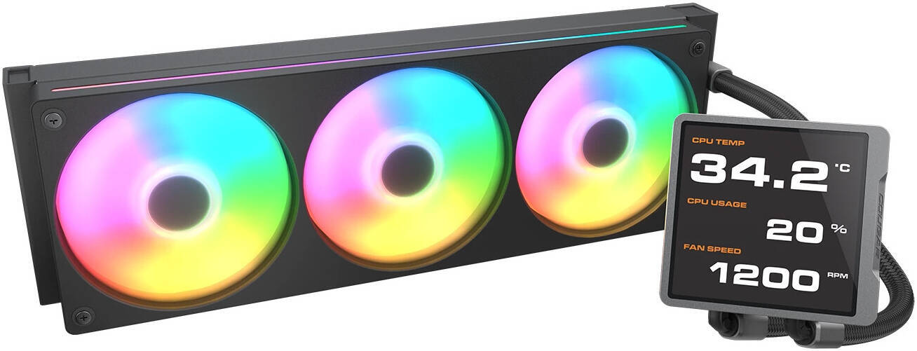 Cougar Poseidon Vistek PRO ARGB 360 Black