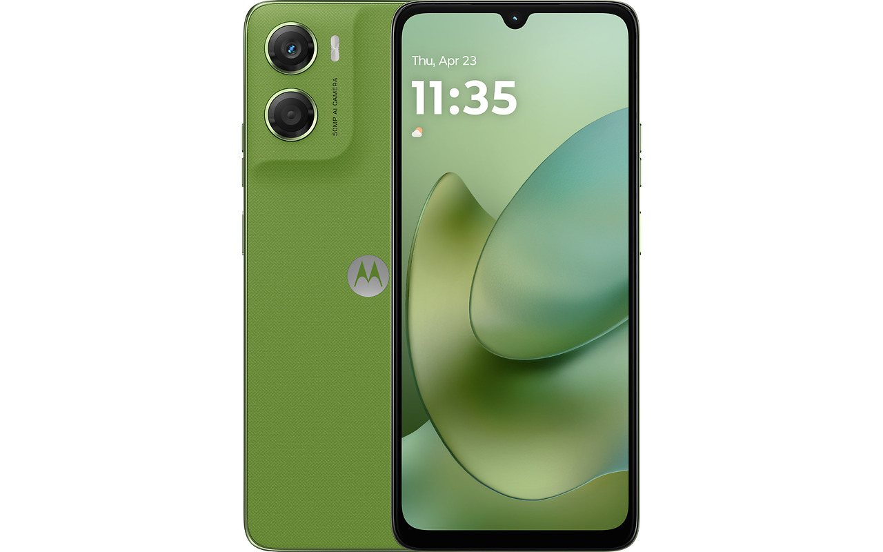 Motorola Moto G06 / 6.88 IPS / Mediatek Helio G81 Extreme / 4GB / 128GB / 5200mAh Green