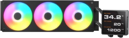 Cougar Poseidon Vistek ARGB 360 Black