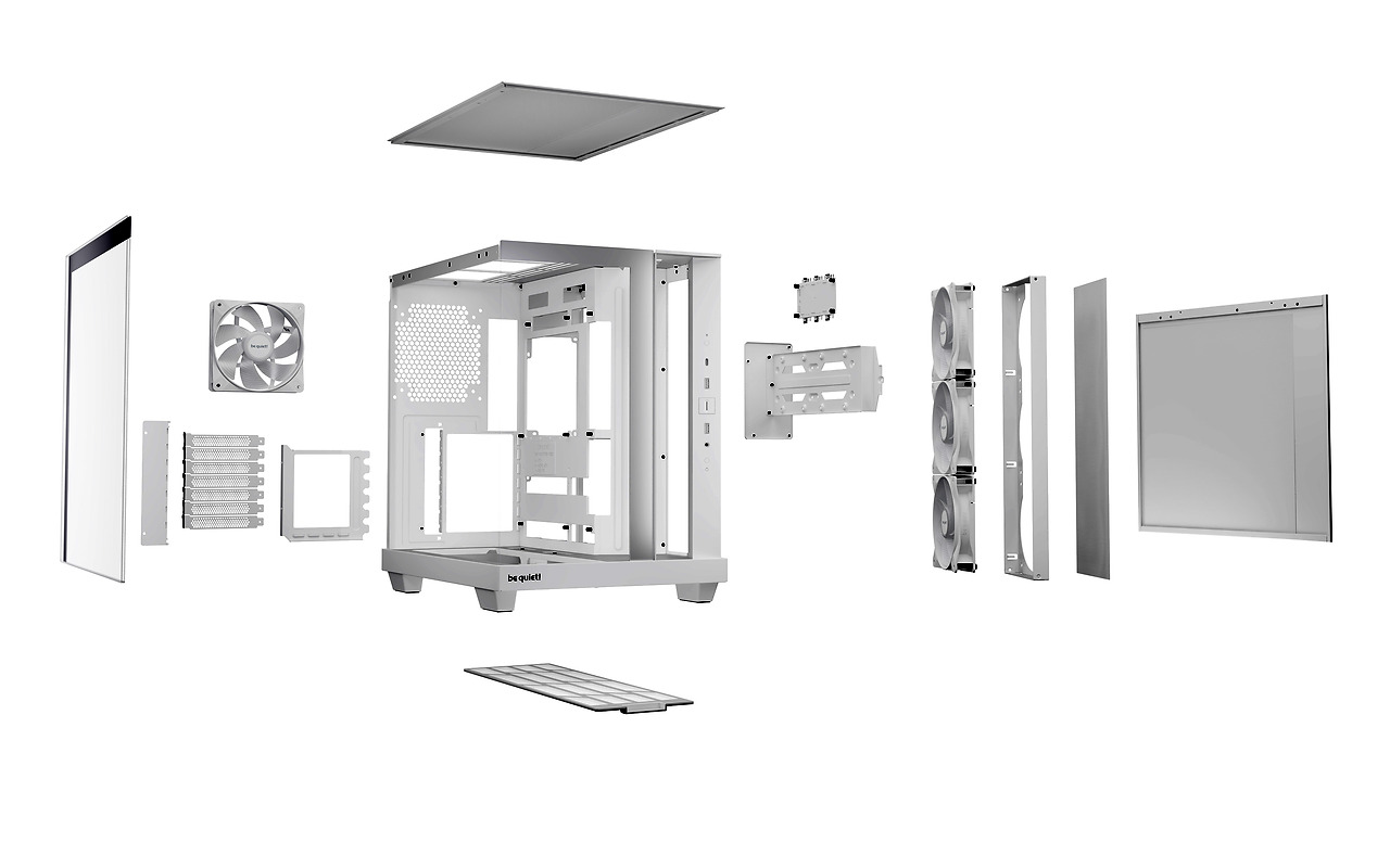 be quiet! Ligh Base 500 LX White