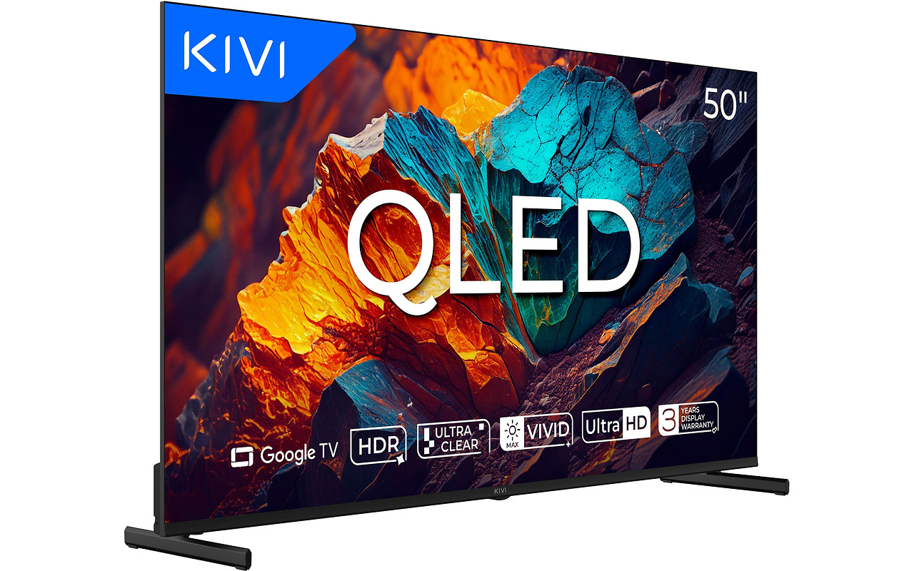 KIVI 50U720QB / 50 QLED 4K UHD Google TV