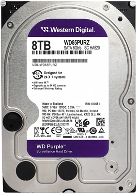 WesternDigital Caviar Purple WD85PURZ 8TB