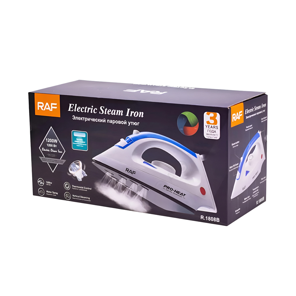 Raf Steam Iron R.1808B