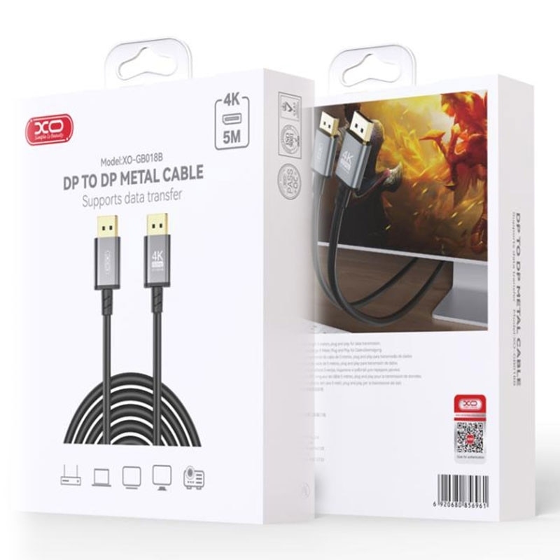 XO GB018B DisplayPort to DisplayPort / 5m