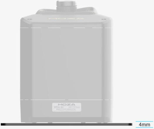 MOZA Flight Base Mount Adapter AS006