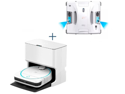 HOBOT Robot Legee D8 + Window Cleaning Robot S7 Pro