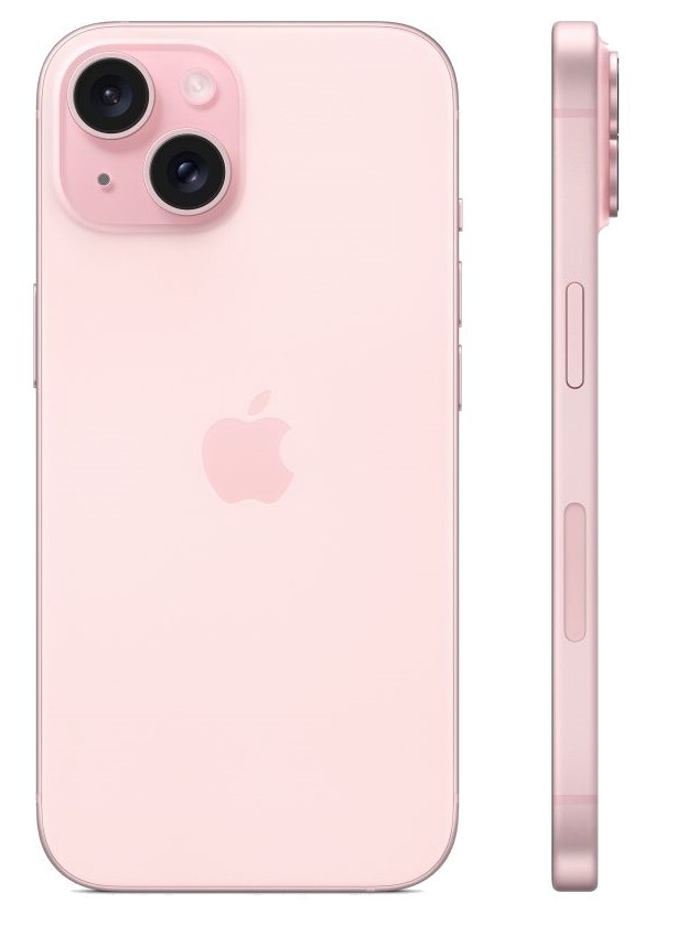 Apple iPhone 15 Plus / 6.7 Super Retina XDR OLED / A16 Bionic / 6GB / 512GB / 4383mAh Pink