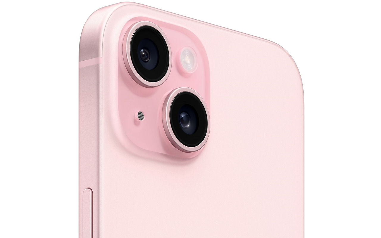 Apple iPhone 15 Plus / 6.7 Super Retina XDR OLED / A16 Bionic / 6GB / 512GB / 4383mAh Pink