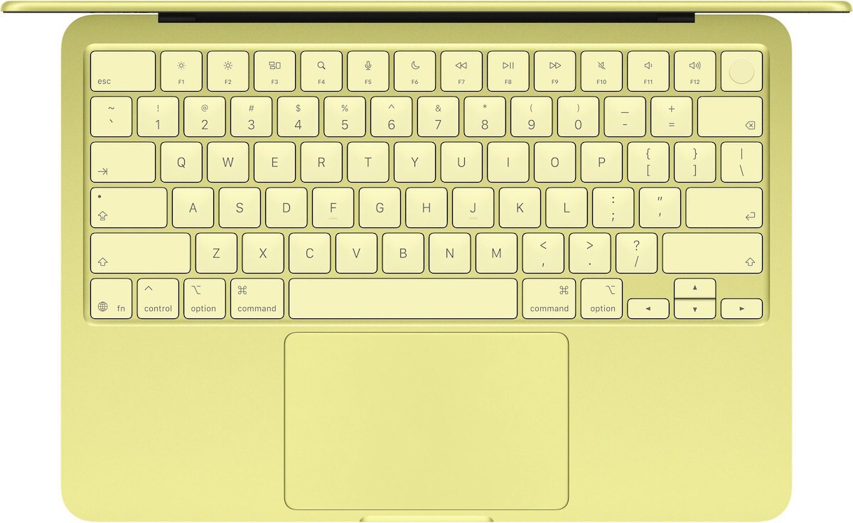 Apple MacBook Neo / 13 Liquid Retina / Apple A18 Pro 6-core CPU and 5-core GPU / 8GB RAM / 256GB SSD Yellow