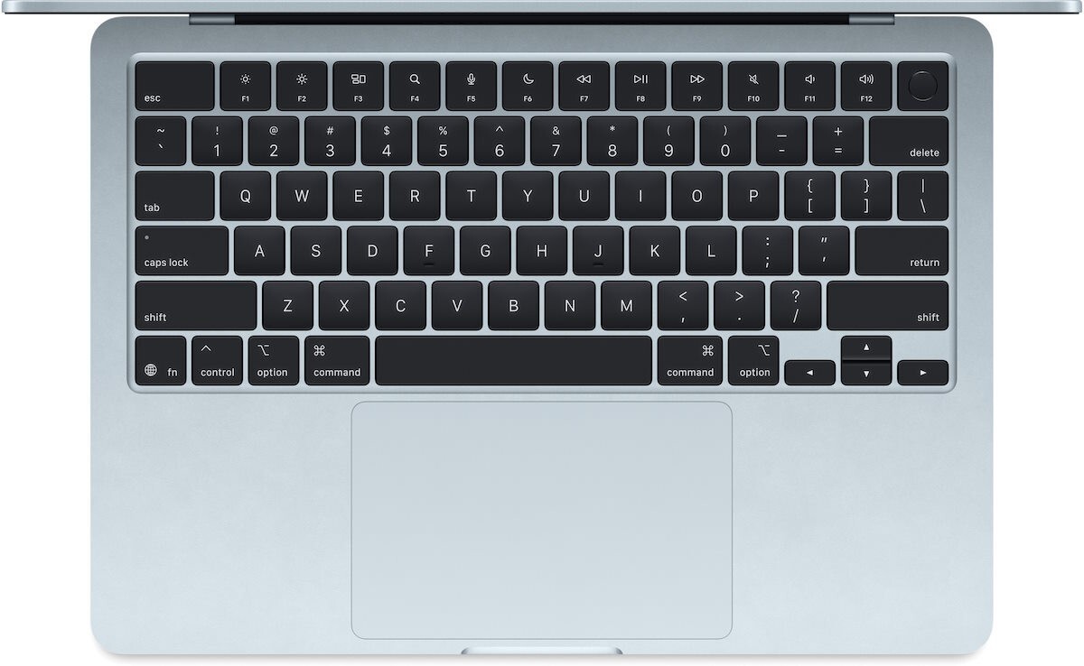 Apple MacBook Air / 13.6 Liquid Retina XDR / Apple M5 10-core CPU 10-core GPU / 24Gb RAM / 1TB SSD Cyan