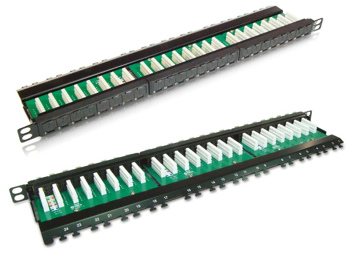 OEM ECPTB24B-UKD-CEC/BK  24port 19'' 0.5U