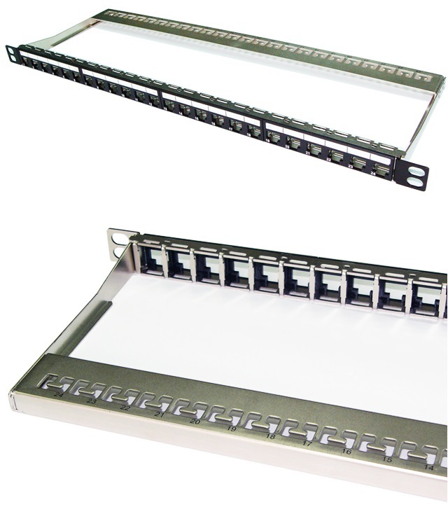 OEM ECPKJFHU24/BK 19'' 24-port STP 0.5U