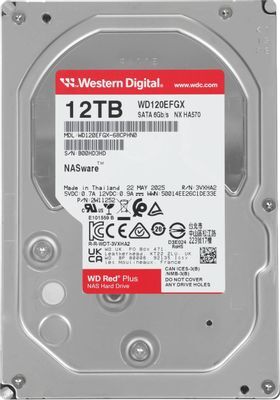 WesternDigital Red Plus WD120EFGX 12TB