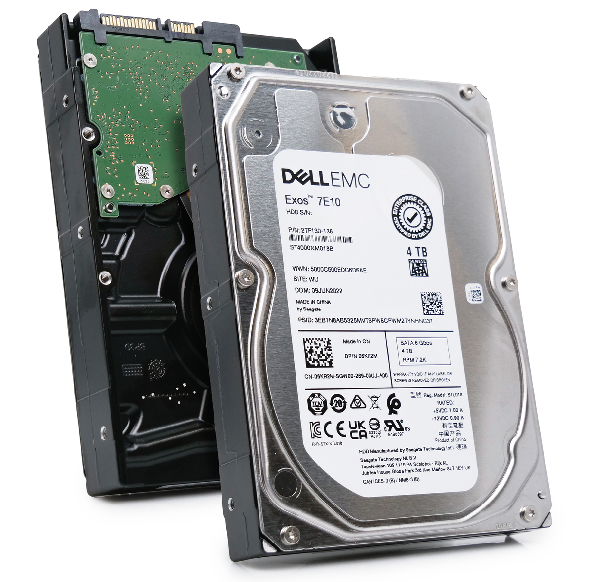 DELL EXOS 7E10 / 4Tb SAS HDD 3.5 Hot Plug