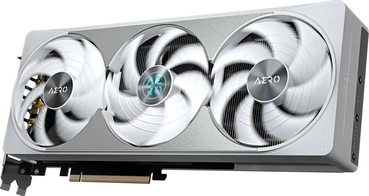 GIGABYTE GeForce RTX 5080 AERO OC 16G / 16GB GDDR7 256bit / GV-N5080AERO-OC-16GD
