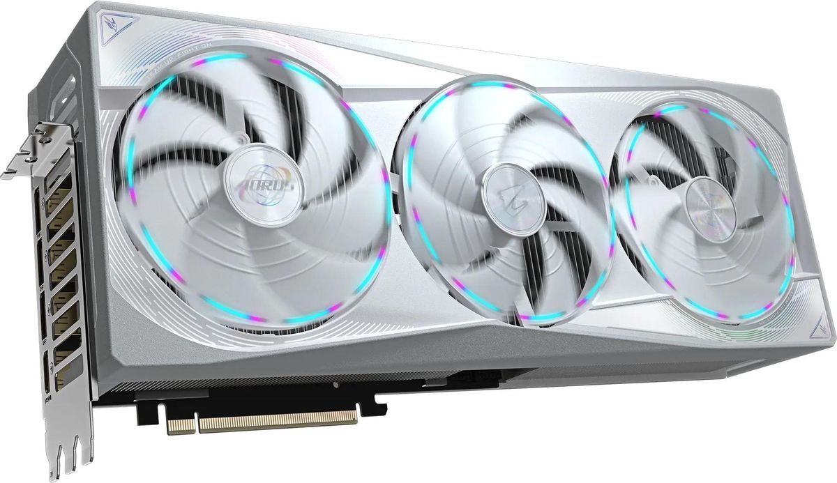 GIGABYTE AORUS GeForce RTX 5080 MASTER ICE 16G / 16GB GDDR7 256bit / GV-N5080AORUSM-ICE-16GD