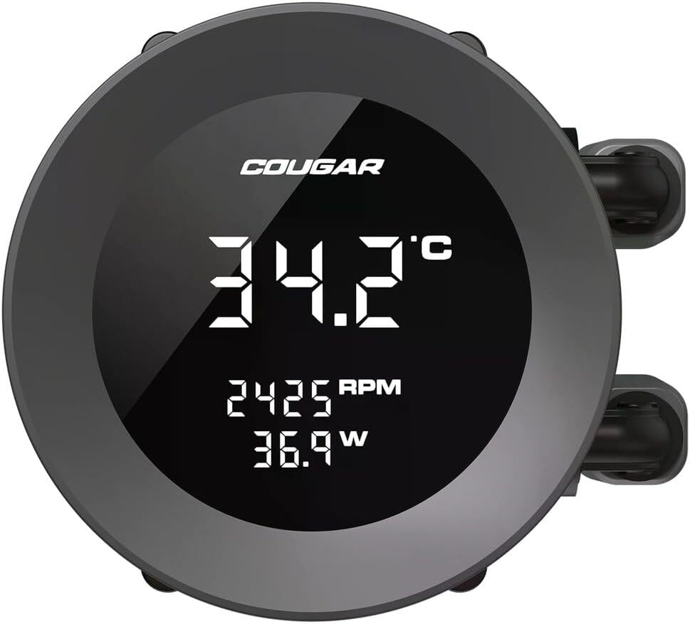 Cougar Poseidon Vistek ARGB 240 Black