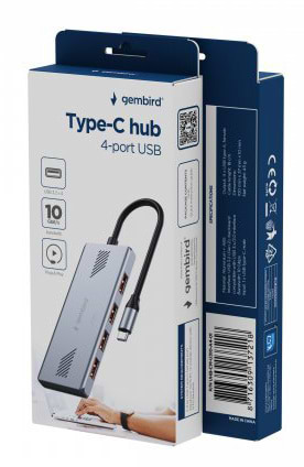 Gembird UHB-CM-U310-A4-01 4-port