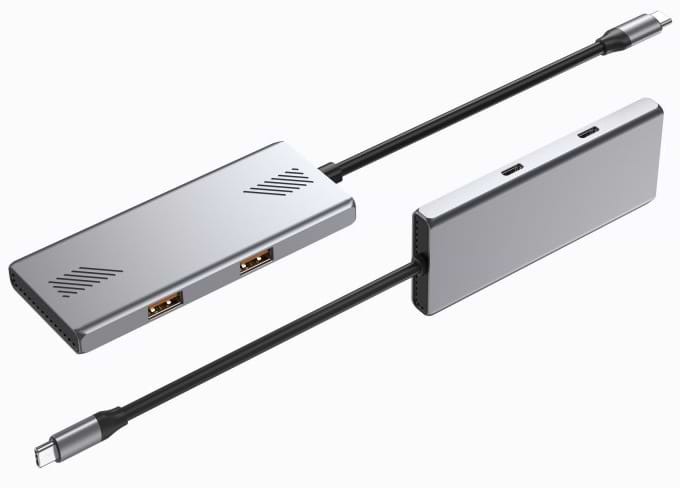 Gembird UHB-CM-U310-A2C2-01 4-port