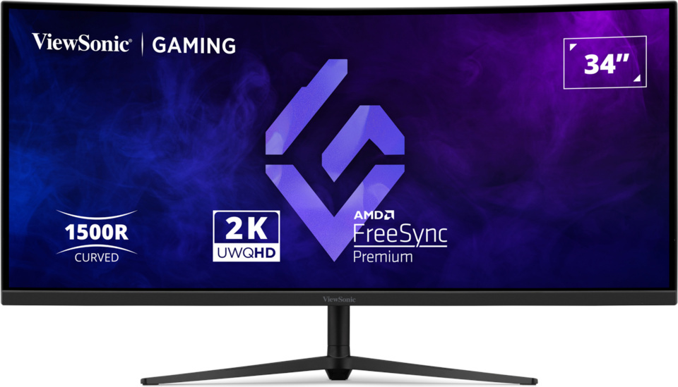 Viewsonic VX3418C-2K Gaming / 34 VA Curved