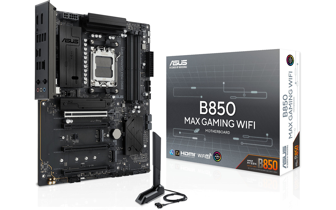 ASUS B850 MAX GAMING Wi-Fi 6E AM5 DDR5 ATX