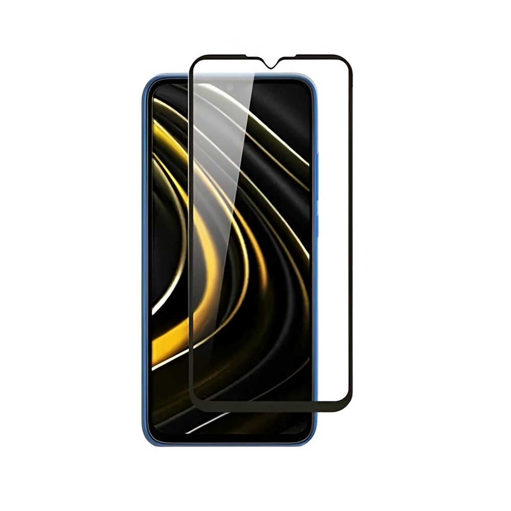 Helmet Diamond Glass 4D for Xiaomi Poco M3